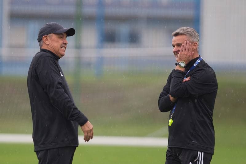 Football. Ruch Chorzow. Training. 11.09.2017