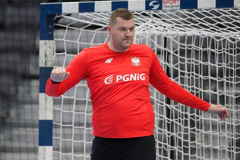 Handball. Poland national team. Training. 09.04.2019