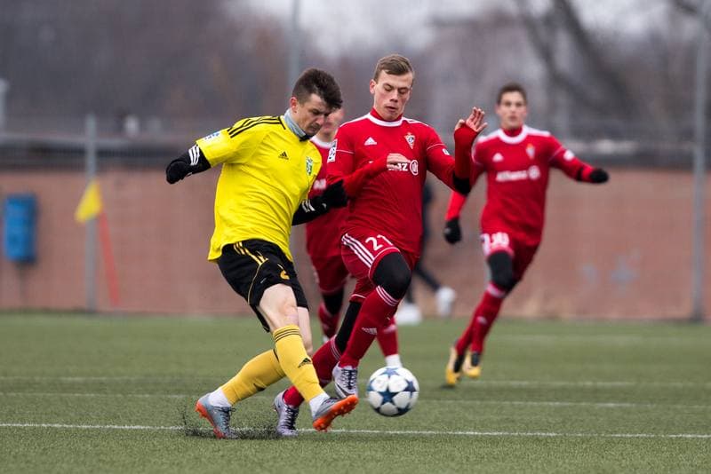 Football. Sparing. MFK Karvina - Gornik Zabrze. 13.01.2018