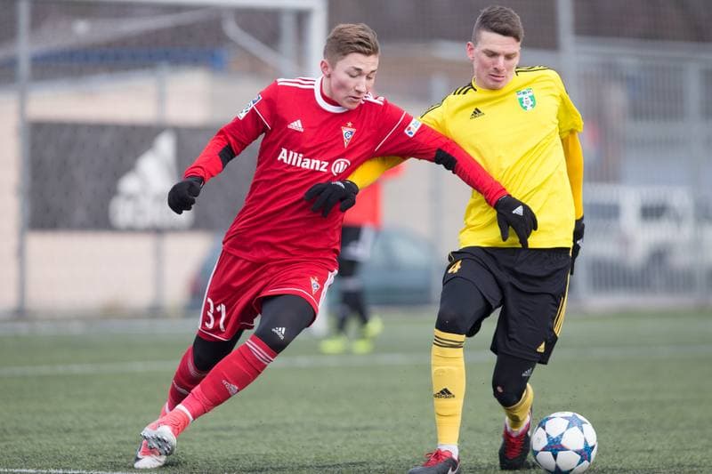 Football. Sparing. MFK Karvina - Gornik Zabrze. 13.01.2018