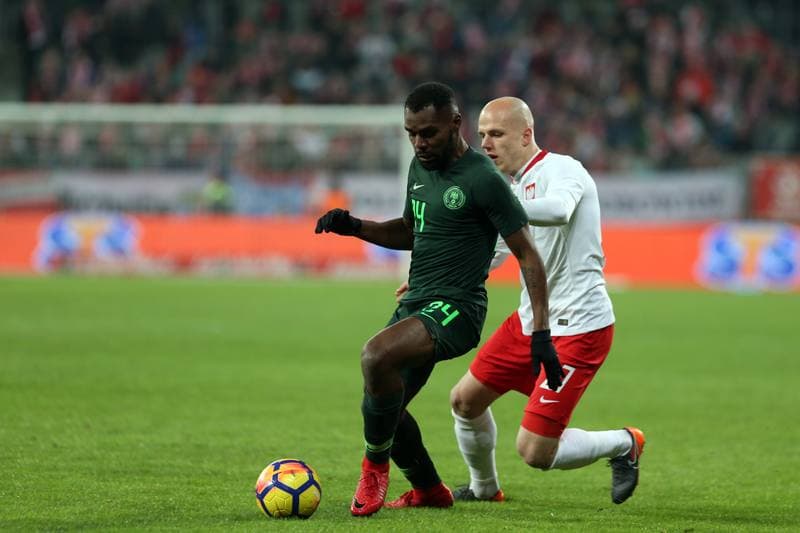 Football. International Friendly. Poland - Nigeria. 23.03.2018