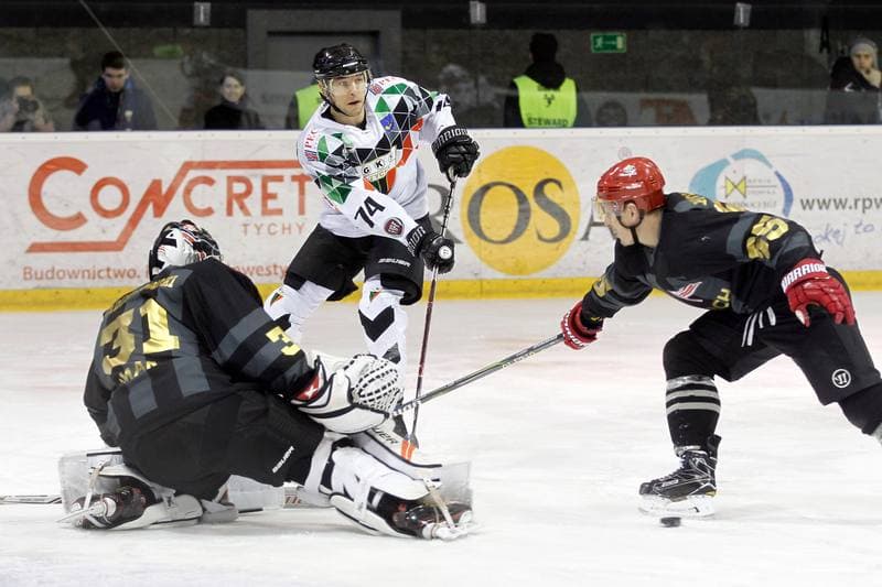 Ice Hockey. Polska Hokej Liga. GKS Tychy - Comarch Cracovia. 21.01.2018