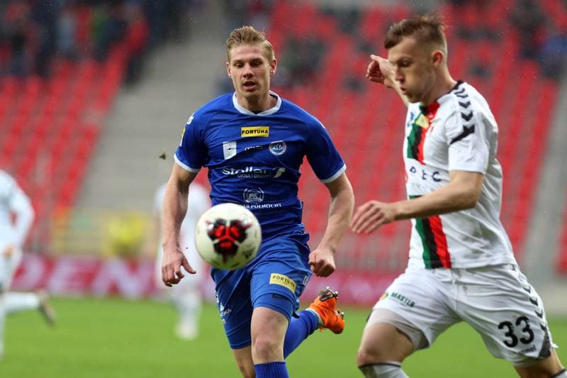 Football. Fortuna I Liga. GKS Tychy - Wigry Suwalki. 28.04.2019