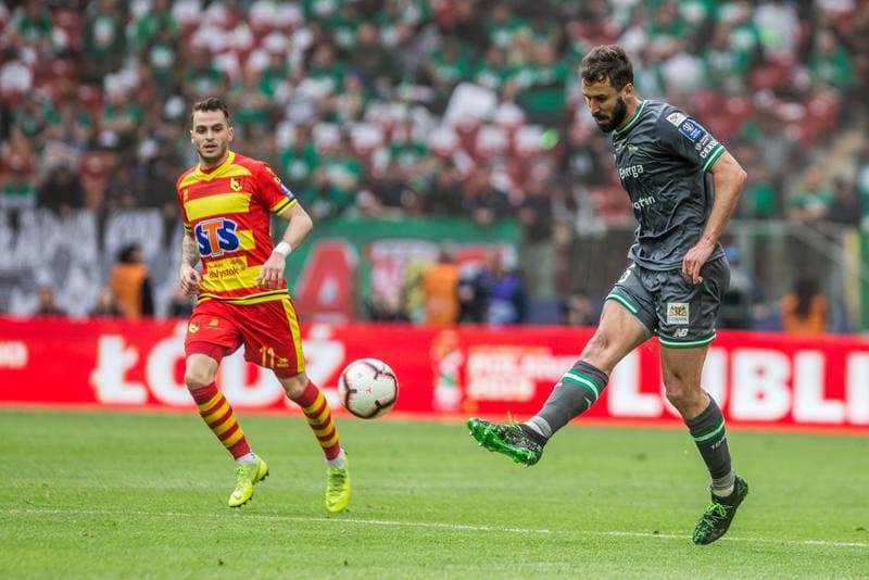 Football. Polish Cup. Jagiellonia Bialystok - Lechia Gdansk. 02.05.2019