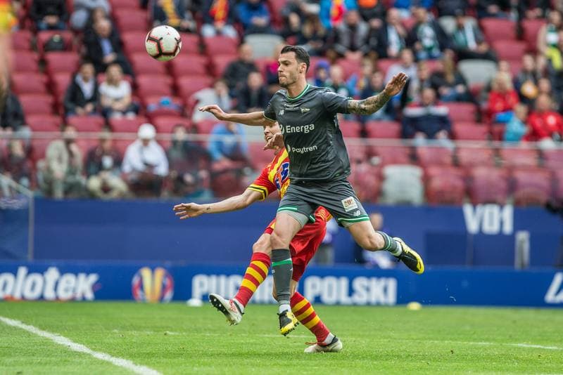 Football. Polish Cup. Jagiellonia Bialystok - Lechia Gdansk. 02.05.2019
