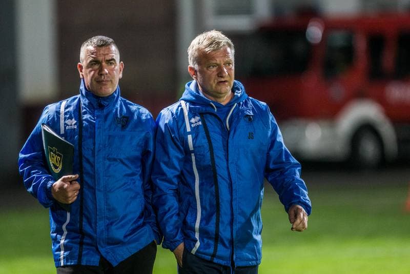 Football. Fortuna I Liga. GKS 1962 Jastrzebie - LKS Lodz. 04.05.2019