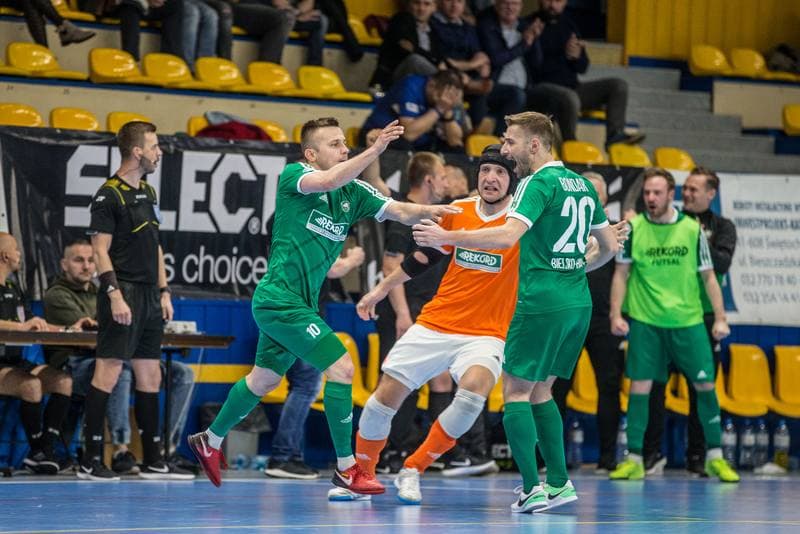 Futsal. Ekstraklasa. Clearex Chorzow - Rekord Bielsko-Biala. 06.05.2019
