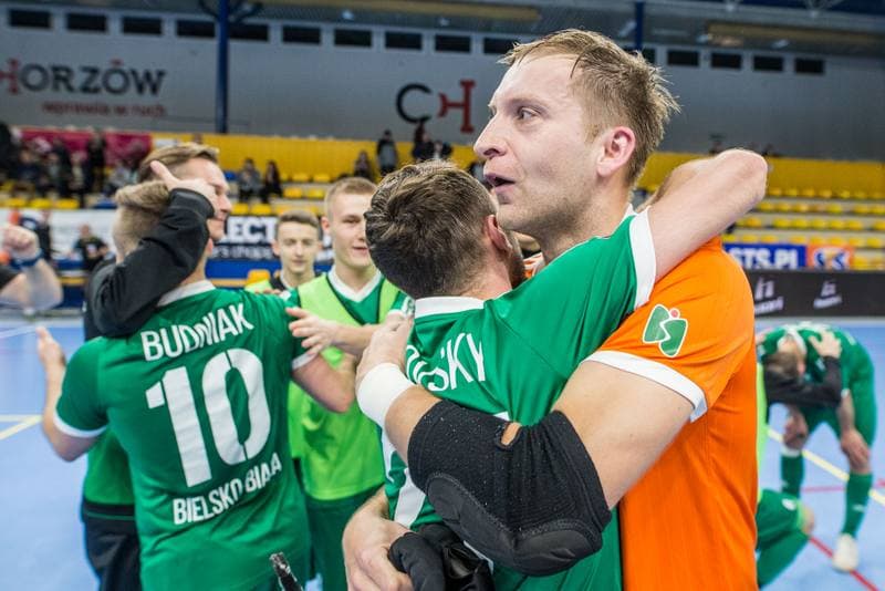 Futsal. Ekstraklasa. Clearex Chorzow - Rekord Bielsko-Biala. 06.05.2019