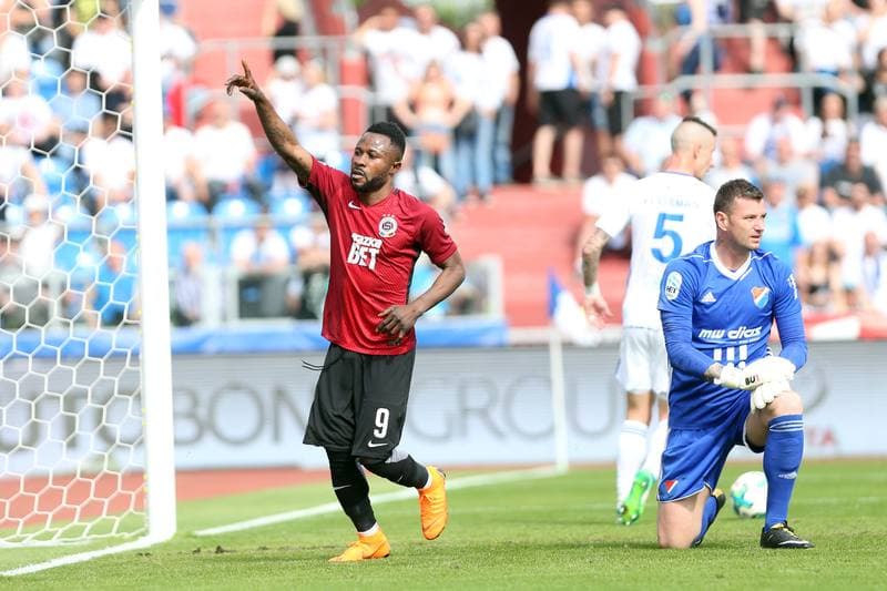 Football. HET Liga. Banik Ostrava - AC Sparta Prague. 28.04.2018
