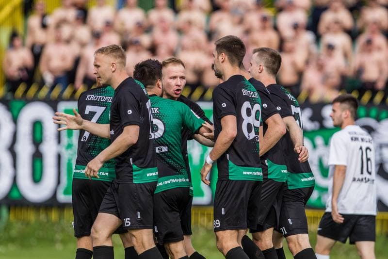 Football. II Liga. Rozwoj Katowice - ROW 1964 Rybnik. 11.05.2019
