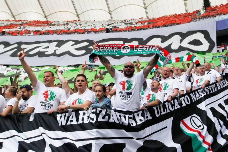 Football. Polish Cup. Arka Gdynia - Legia Warsaw. 02.05.2018