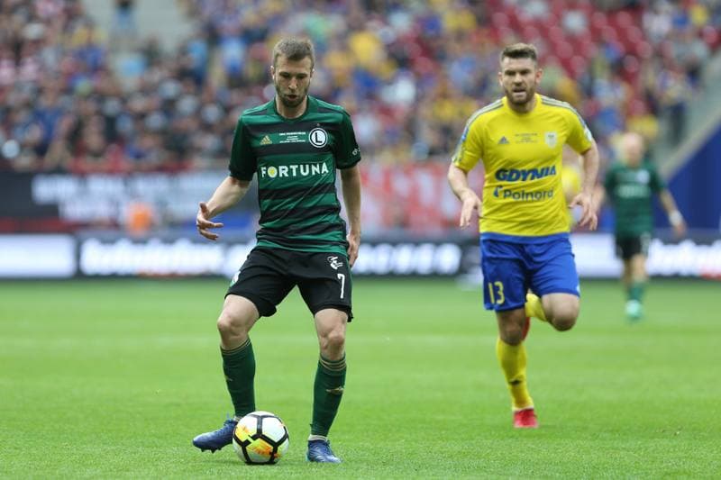 Football. Polish Cup. Arka Gdynia - Legia Warsaw. 02.05.2018