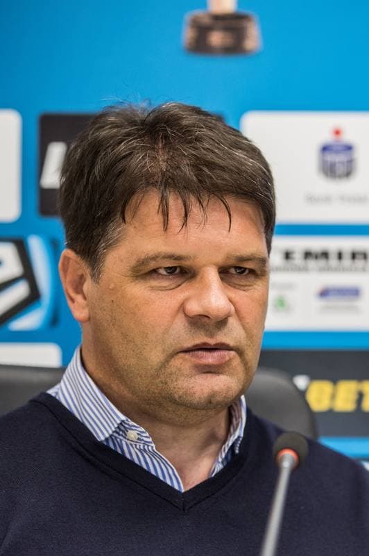 Football. Zaglebie Sosnowiec. Press Conference. 20.05.2019