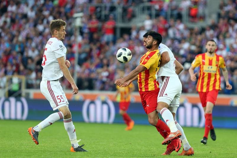Football. Lotto Ekstraklasa. Gornik Zabrze - Korona Kielce. 09.05.2018