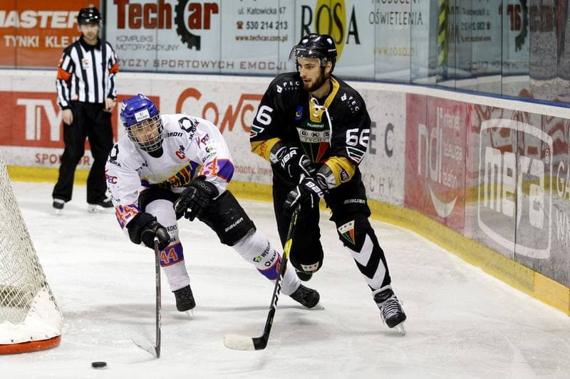 Ice Hockey. Polska Hokej Liga. Weglokoks Kraj Polonia Bytom - GKS Tychy. 11.01.2019