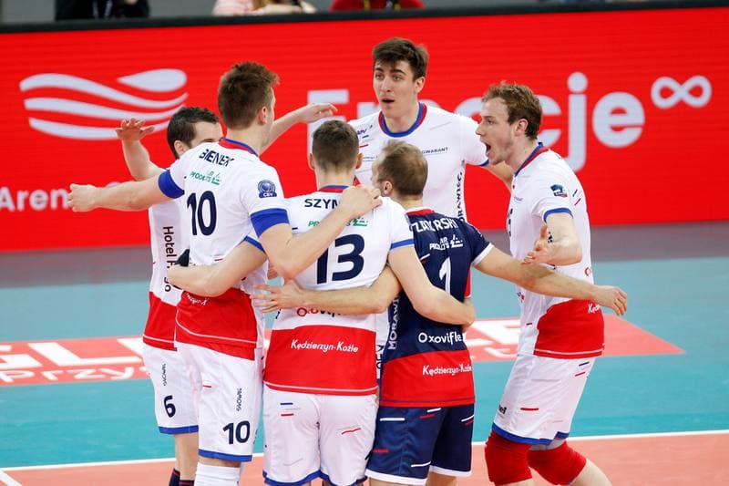Volleyball. CEV Champions League. ZAKSA Kedzierzyn-Kozle - Cucine Lube Civitanova. 15.01.2019