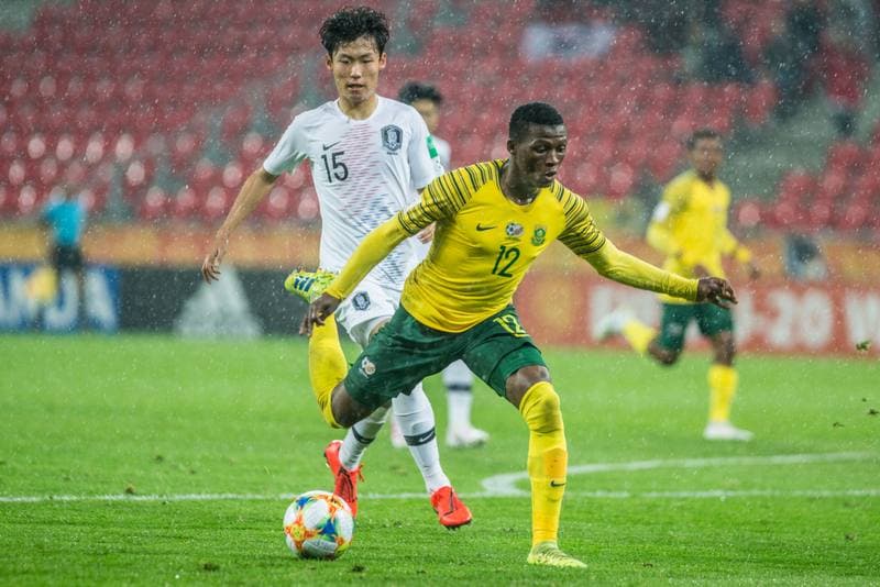Football. FIFA U-20 World Cup. South Africa - Korea Republic. 28.05.2019