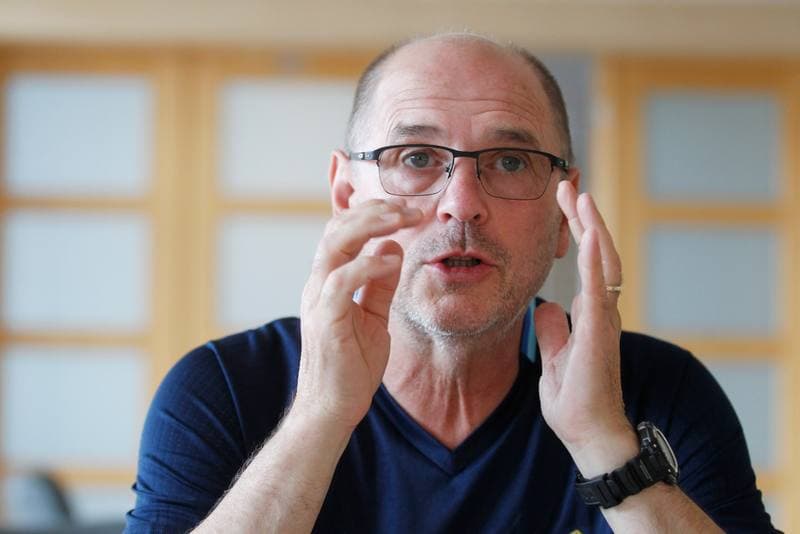 Football. Banik Ostrava. Press Conference. 16.05.2018