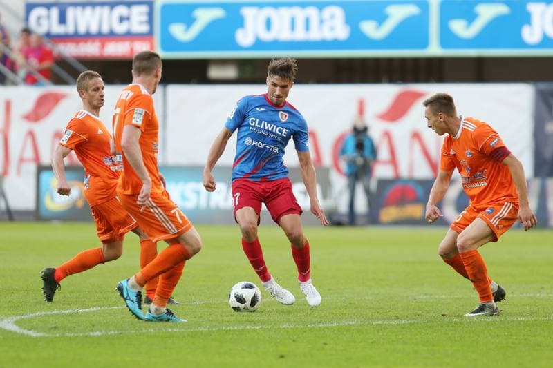 Football. Lotto Ekstraklasa. Piast Gliwice - Bruk-Bet Termalica Nieciecza. 19.05.2018