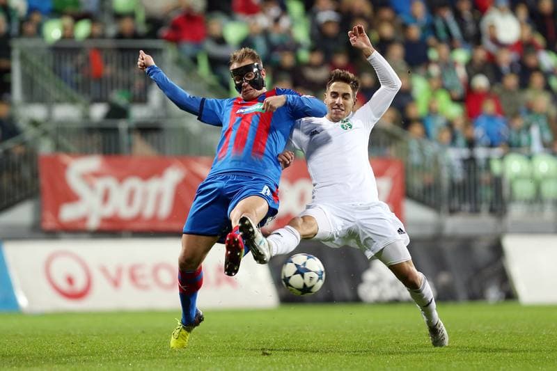 Football. HET Liga. MFK Karvina - Viktoria Plzen. 27.10.2017