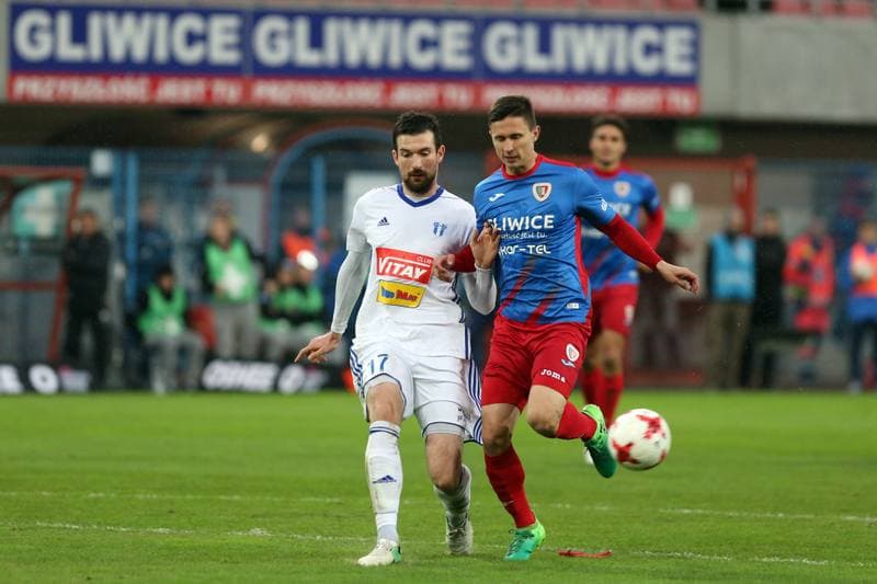 Football. Lotto Ekstraklasa. Piast Gliwice - Wisla Plock. 28.10.2017
