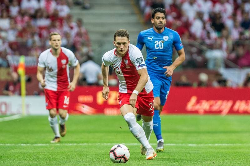 Football. Euro 2020 Qualifiers. Poland - Israel. 10.06.2019