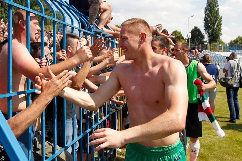 Football. Nice I Liga. Ruch Chorzow - Zaglebie Sosnowiec. 27.05.2018