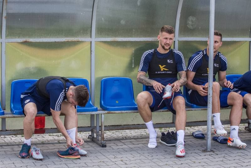 Football. Piast Gliwice. Training. 12.06.2019