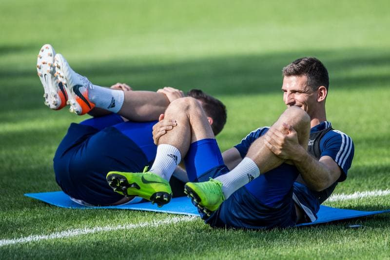 Football. Piast Gliwice. Training. 12.06.2019