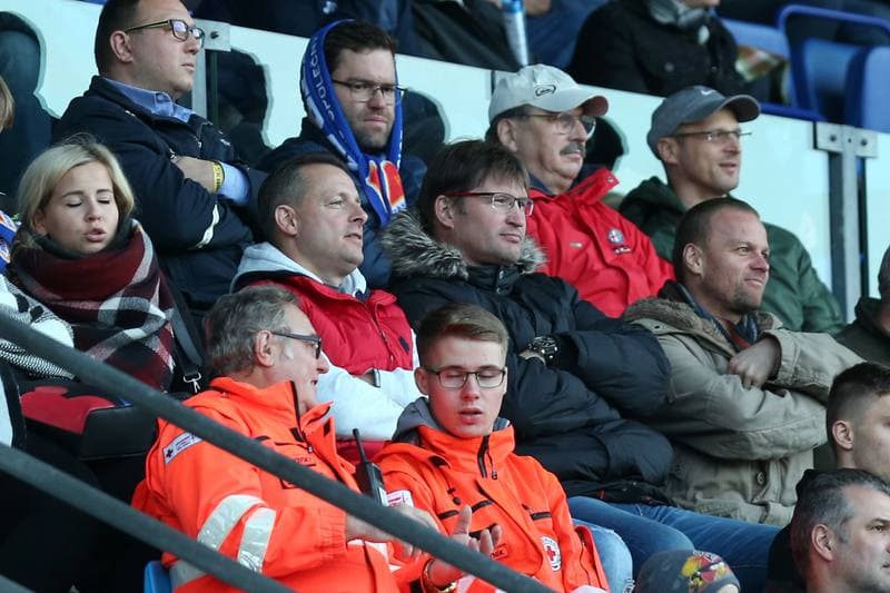 Football. Het Liga. Banik Ostrava - FK Mlada Boleslav. 04.11.2017