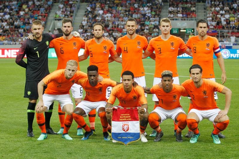 Football. International Friendly. Slovakia - Netherlands. 31.05.2018