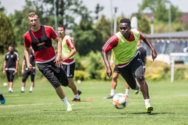 Football. Gornik Zabrze. Training. 18.06.2019