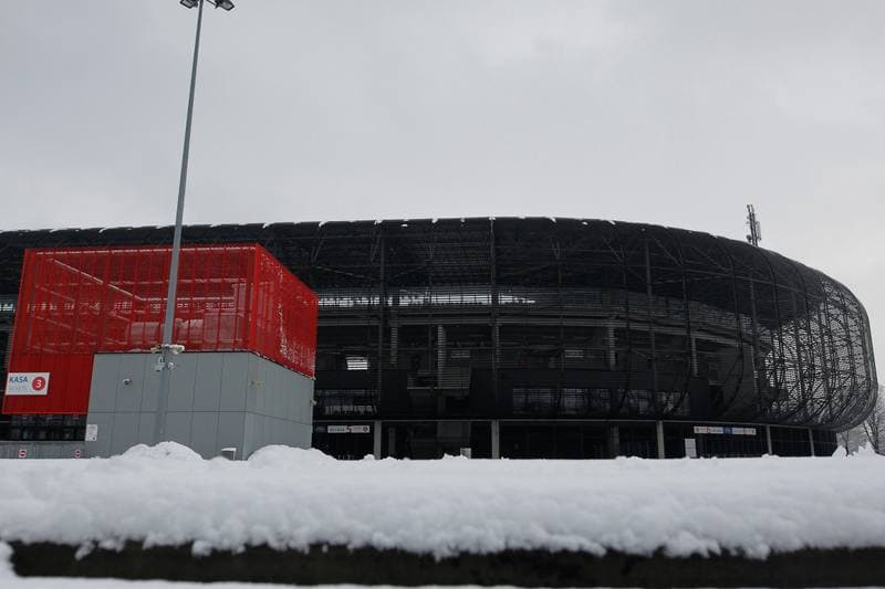 Football. Gornik Zabrze. Training. 04.02.2019