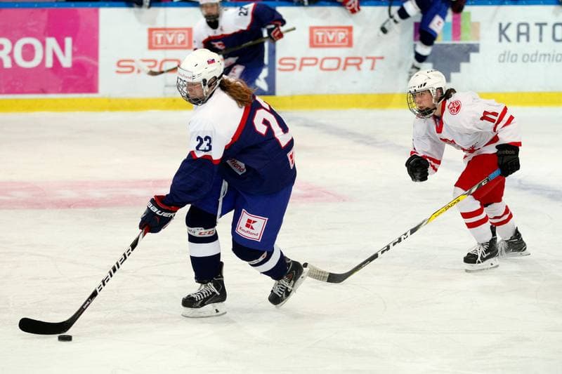 Ice Hockey. Women's National Team. Poland - Slovakia. 12.11.2017