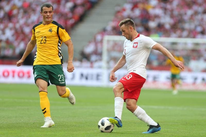 Football. International Friendly. Poland - Lithuania. 12.06.2018