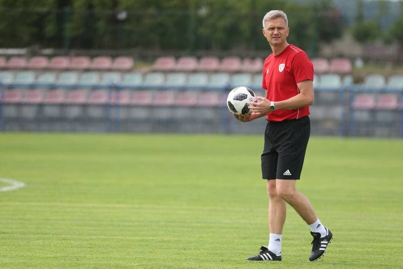 Football. Piast Gliwice. Training. 14.06.2018