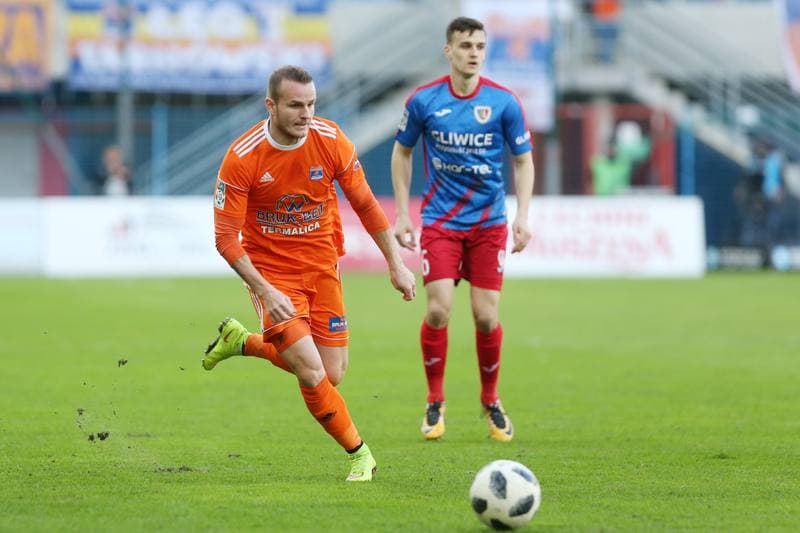 Football. Lotto Ekstraklasa. Piast Gliwice - Bruk-Bet Termalica Nieciecza. 07.04.2018