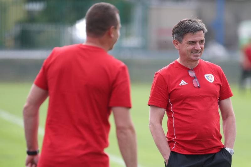 Football. Piast Gliwice. Training. 14.06.2018