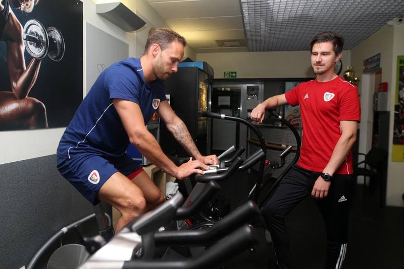 Football. Piast Gliwice. Training. 15.06.2018