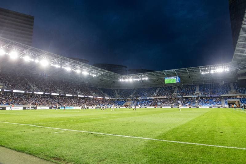 Football. UEFA Europa League. Slovan Bratislava - Dundalk FC. 07.08.2019
