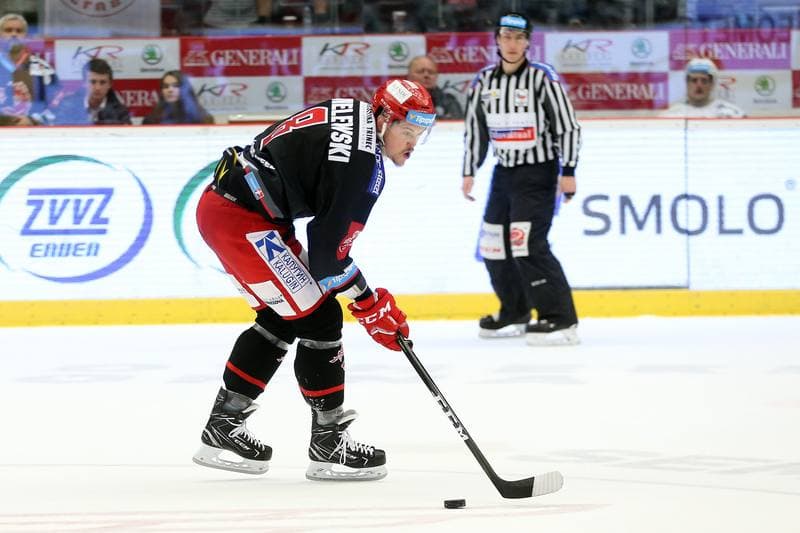 Ice Hockey. Tipsport Extraliga. Ocelari Trinec - Kometa Brno. 14.04.2018