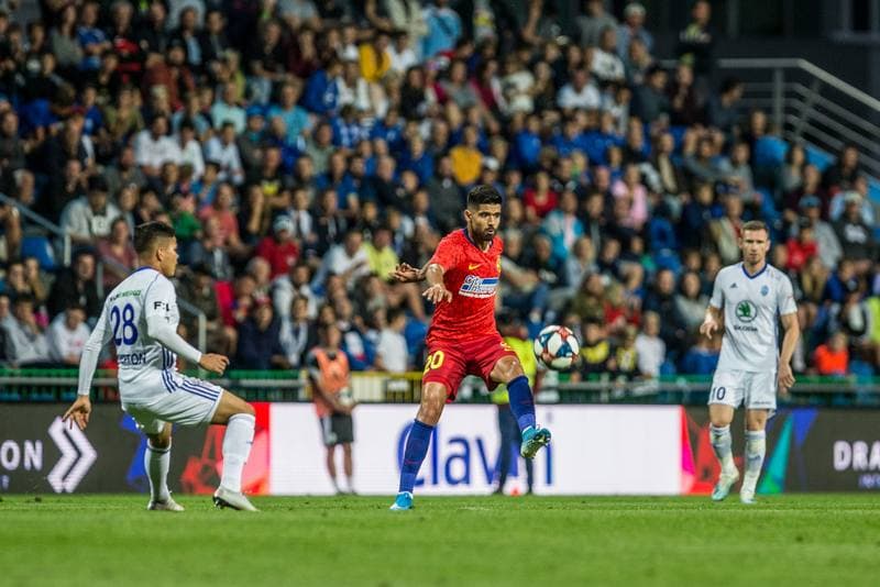 Football. UEFA Europa League. FK Mlada Boleslav - FCSB. 15.08.2019