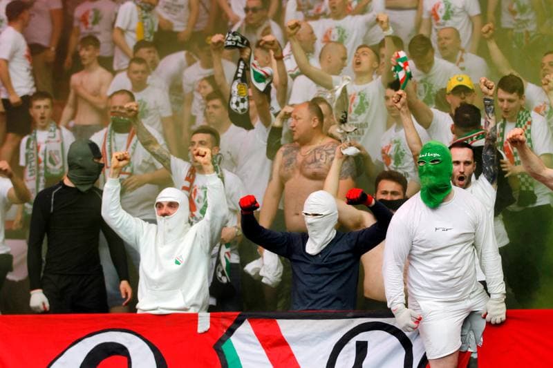 Football. Polish Cup. Arka Gdynia - Legia Warsaw. 02.05.2018