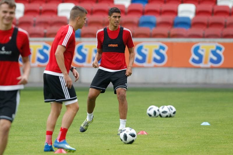 Football. Gornik Zabrze. Training. 11.07.2018