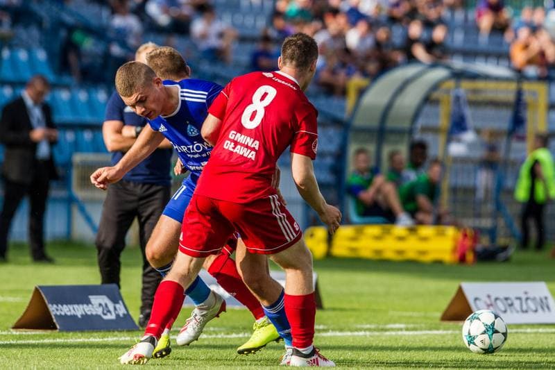 Football. III Liga. Ruch Chorzow - Foto-Higiena Blyskawica Gac. 17.08.2019