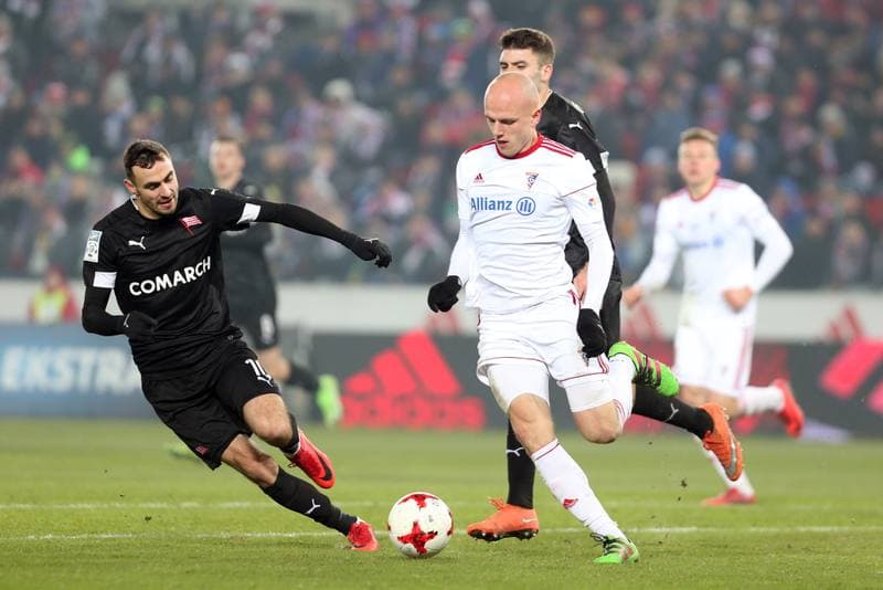 Football. Lotto Ekstraklasa. Gornik Zabrze - Cracovia Krakow. 18.12.2017