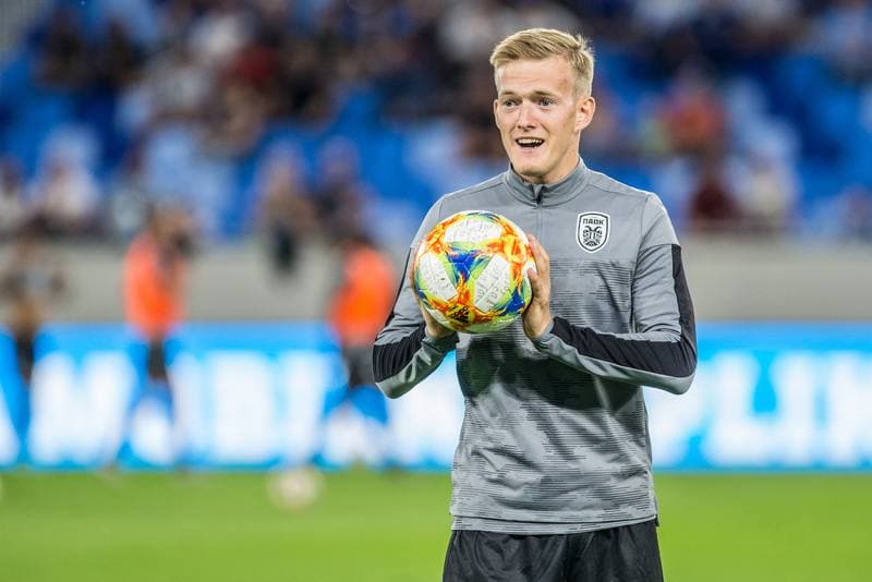 Football. UEFA Europa League. Slovan Bratislava - PAOK FC. 22.08.2019