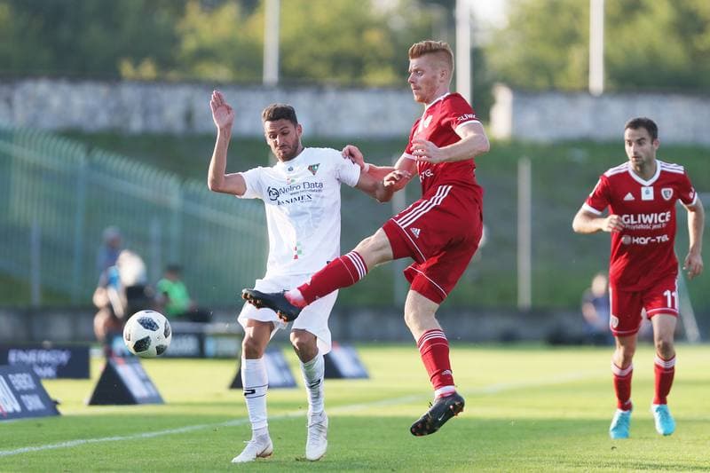 Football. Lotto Ekstraklasa. Zaglebie Sosnowiec - Piast Gliwice. 23.07.2018