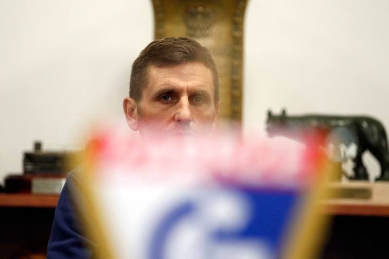 Football. Gornik Zabrze. Press Conference. 04.01.2018