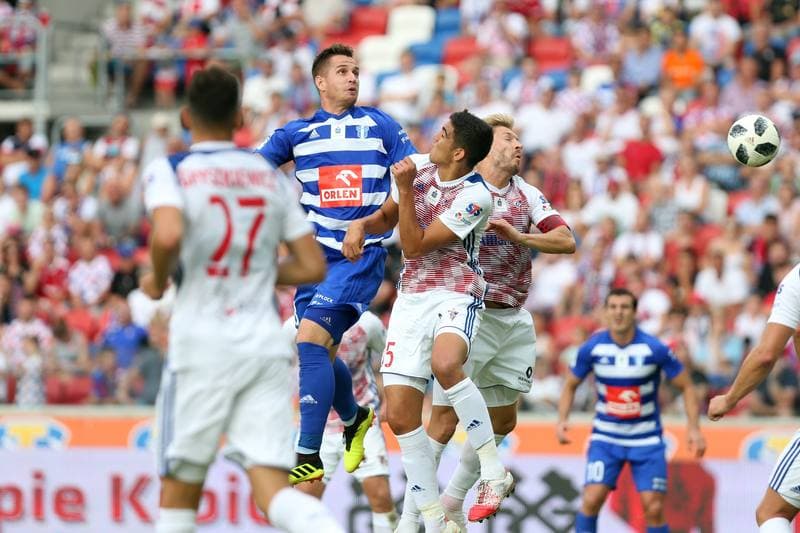Football. Lotto Ekstraklasa. Gornik Zabrze - Wisla Plock. 29.07.2018